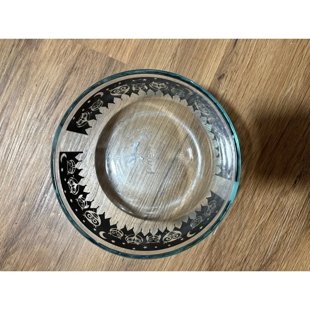 Vintage Pyrex 470 Owl Glass Bowl Halloween MCM Retro Made In USA